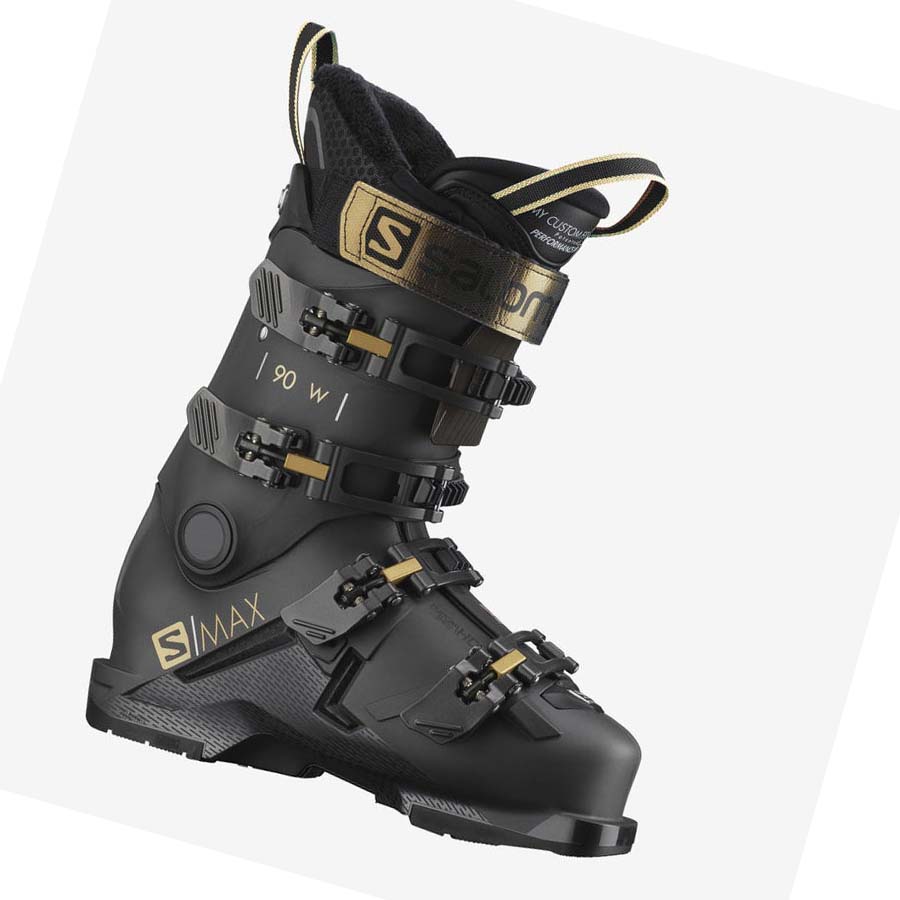 Botas Esqui Salomon S/MAX 90 Mujer Negros | MX 2077ZUT